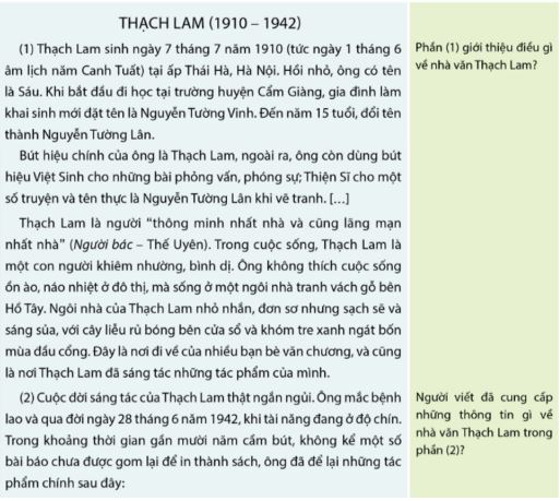 Soạn Chuyên đề Ngữ văn 11 Cánh diều phần 3: Viết bài giới thiệu về một tác giả văn học