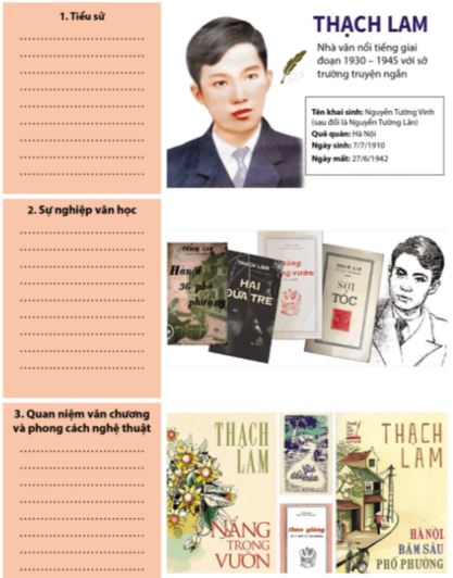 Soạn Chuyên đề Ngữ văn 11 Cánh diều phần 4: Thuyết minh về một tác giả văn học