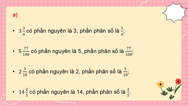 PowerPoint dạy thêm Toán 5 Bài 7: Hỗn số