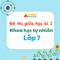 Đề thi giữa kì 1 KHTN 7 Kết nối tri thức (Theo CV 7991) Đề 1