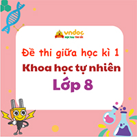Đề thi giữa kì 1 Khoa học tự nhiên 8 Cánh diều (Theo CV 7991)
