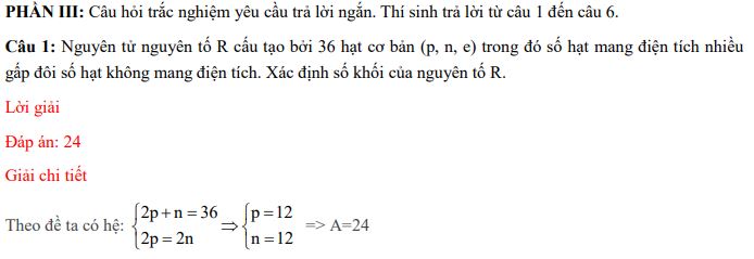 Đề thi giữa kì 1 Hóa 10 Chân trời sáng tạo - Đề 1