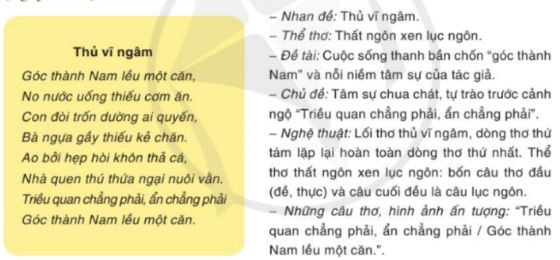 Soạn Chuyên đề Ngữ văn 10 Cánh diều phần 1: Phương pháp đọc một tập thơ, tập truyện ngắn hoặc một tiểu thuyết