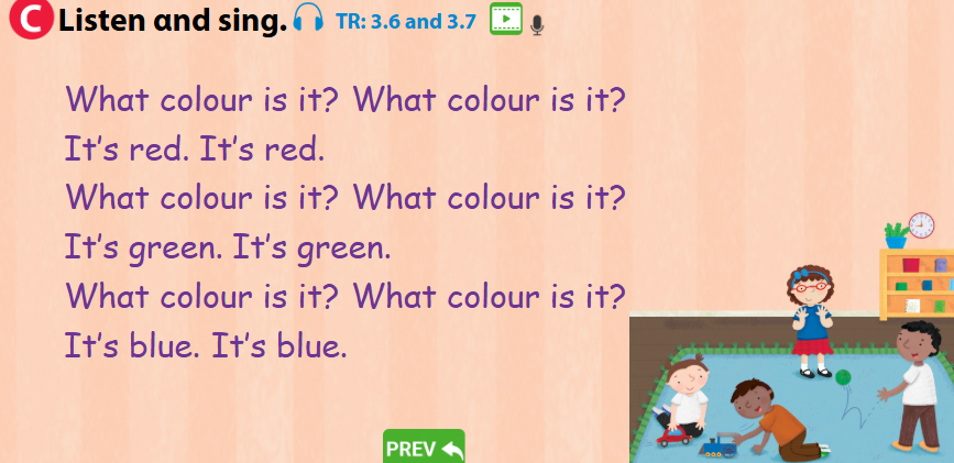 Tiếng Anh lớp 1 Wonderful World Unit 3 Lesson 3 minh họa 3