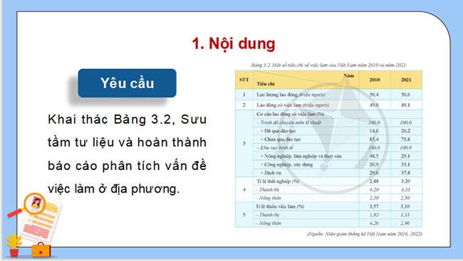 Giáo án PowerPoint Địa lí 9 Cánh diều Bài 3