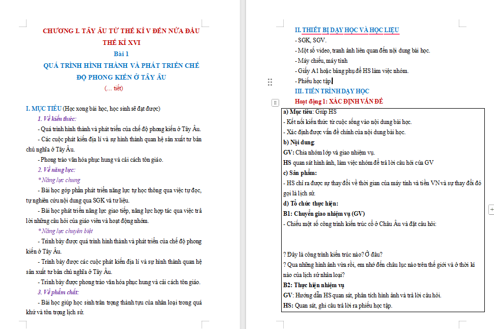 Giáo án PowerPoint Lịch sử 7 Kết nối Bài 2