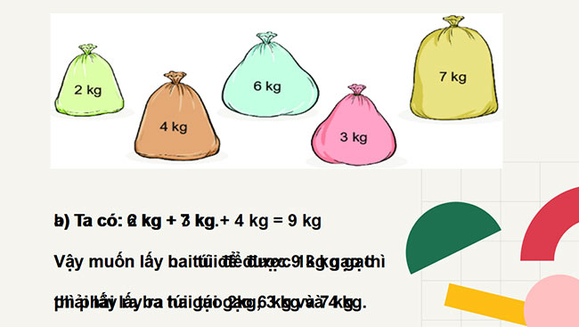 PowerPoint Toán 2 Bài 18: Luyện tập chung