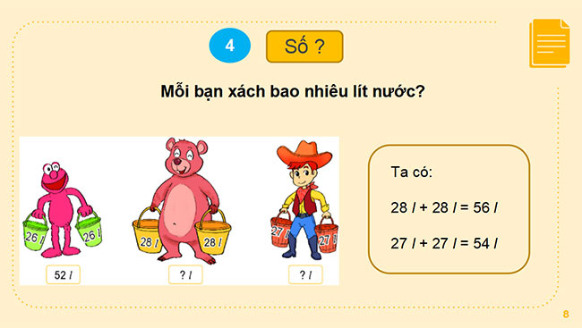 PowerPoint Toán 2 Bài 21: Luyện tập chung