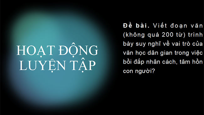 PowerPoint Ngữ văn 6 Bài 2: Nói và nghe Kể lại một truyện cổ tích