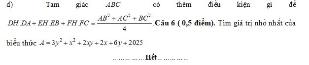 đề thi học sinh giỏi toán Mã Thành – Nghệ An lớp 9