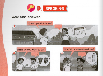 Sách bài tập tiếng Anh lớp 4 unit 4 My birthday party minh họa 7