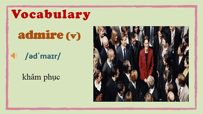 Giáo án PowerPoint Tiếng Anh 8 Unit 5: Getting Started