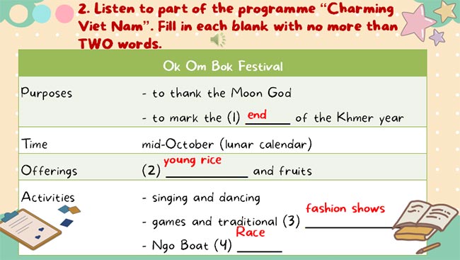 Giáo án PowerPoint Tiếng Anh 8 Unit 5: Skills 2