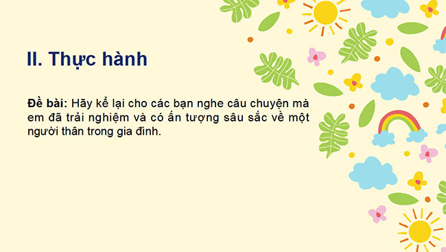 PowerPoint Ngữ văn 6 Bài 2: Kể lại một trải nghiệm đáng nhớ