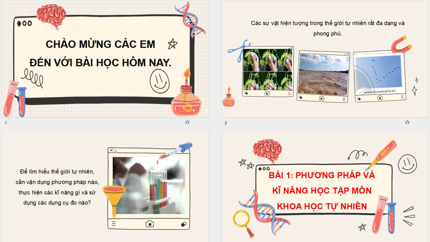 Giáo án Power Point KHTN - Hóa học 7 CTST