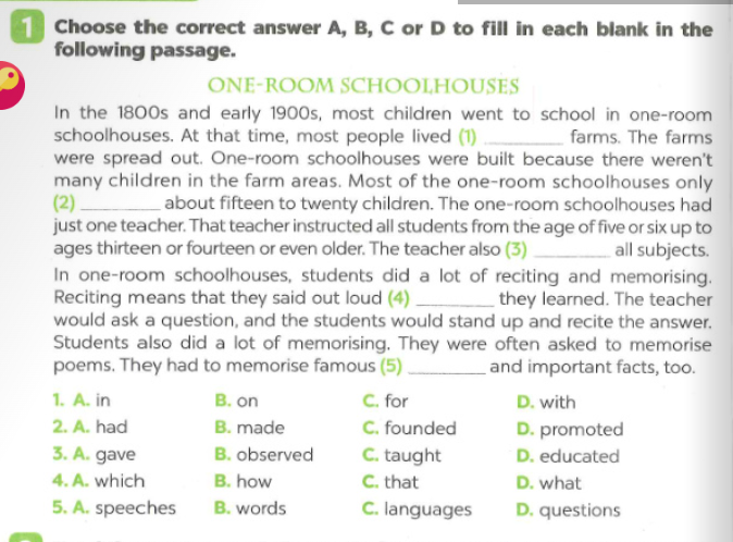 SBT Tiếng Anh 9 Unit 4 Reading minh họa 1