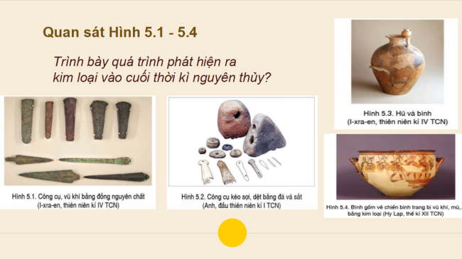 PowerPoint Bài 5: Chuyển biến về kinh tế, xã hội cuối thời nguyên thủy