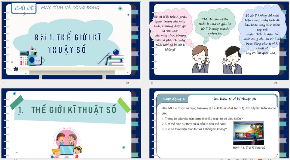 Giáo án Powerpoint Tin học 9 Kết nối tri thức 