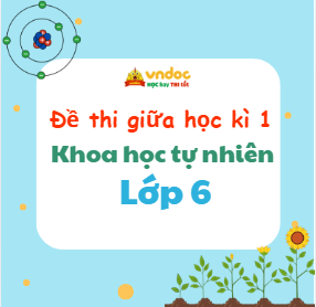 Bộ đề thi giữa kì 1 KHTN 6 Cánh Diều Theo CV 7991