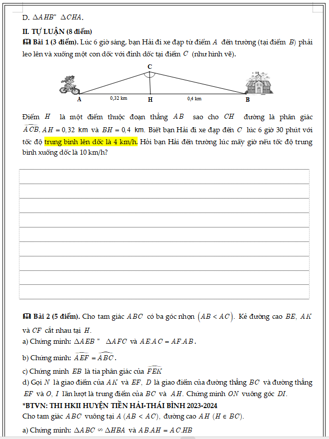Ôn tập tổng hợp cuối năm tiết 1