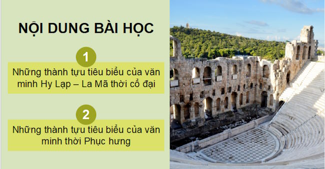 Giáo án PowerPoint Lịch sử 10 Bài 5