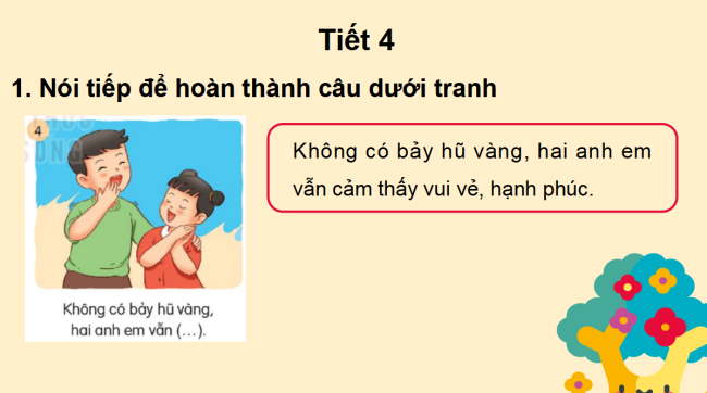 PowerPoint Tiếng Việt 2 Bài 3: Kể chuyện Niềm vui của Bi và Bống