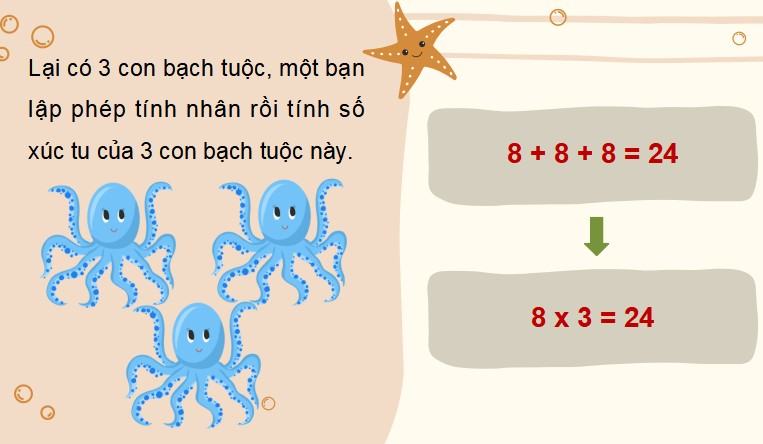 Bài 11: Bảng nhân 8, bảng chia 8