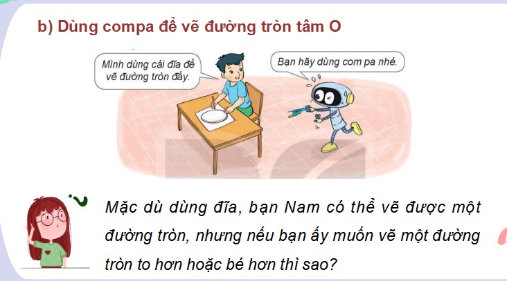 Bài 17: Hình tròn. Tâm, bán kính, đường kính của hình tròn