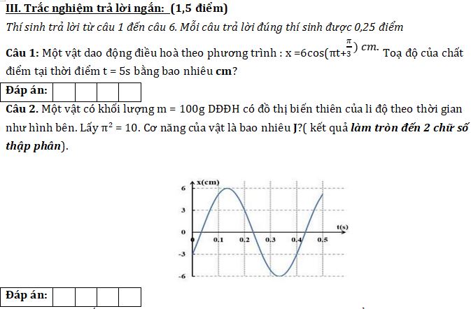 Đề thi Giữa kì 1 Vật lí 11 Kết nối tri thức - Đề 5