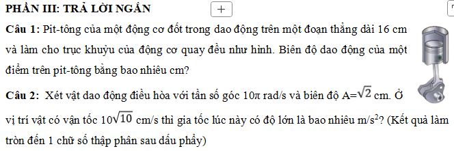 Đề thi Giữa học kì 1 môn Vật lý lớp 11