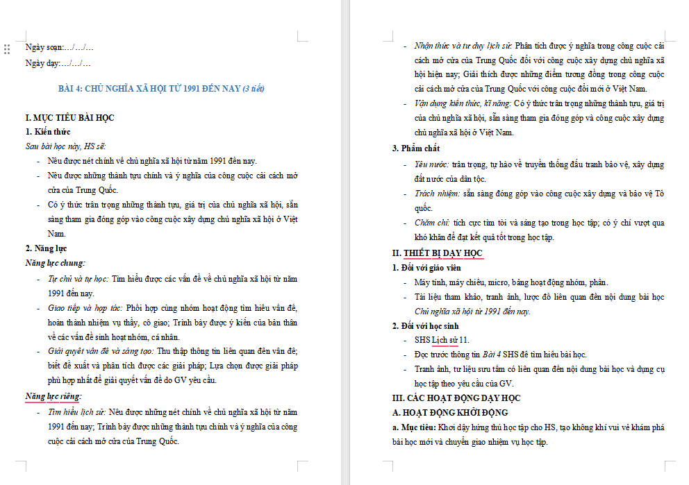 PowerPoint Lịch sử 11 Bài 4 Chân trời sáng tạo