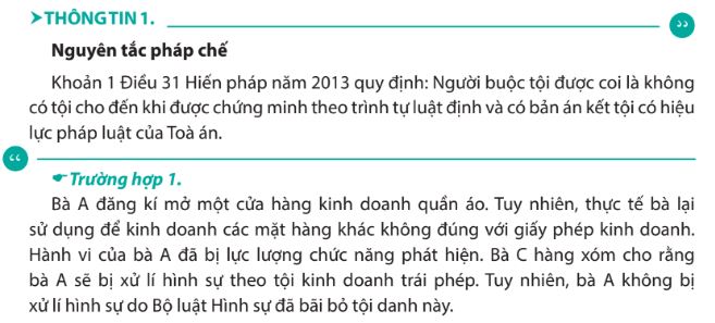 Giải Chuyên đề Kinh tế Pháp luật 10 Chân trời sáng tạo bài 6