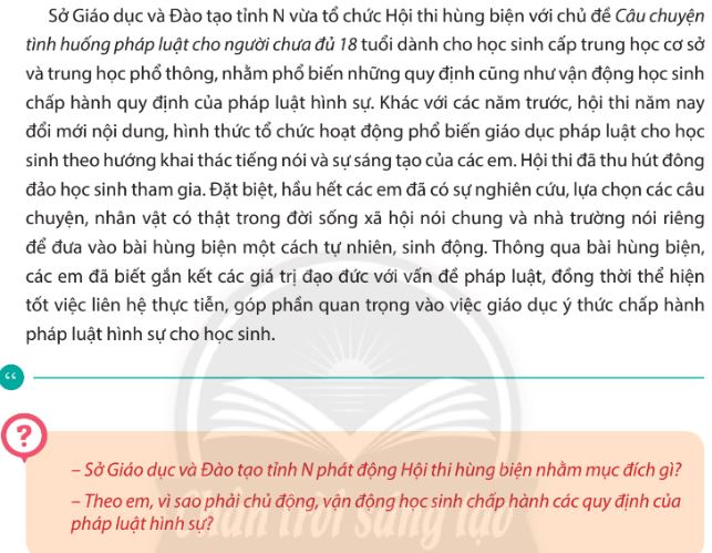 Giải Chuyên đề Kinh tế Pháp luật 10 Chân trời sáng tạo bài 7