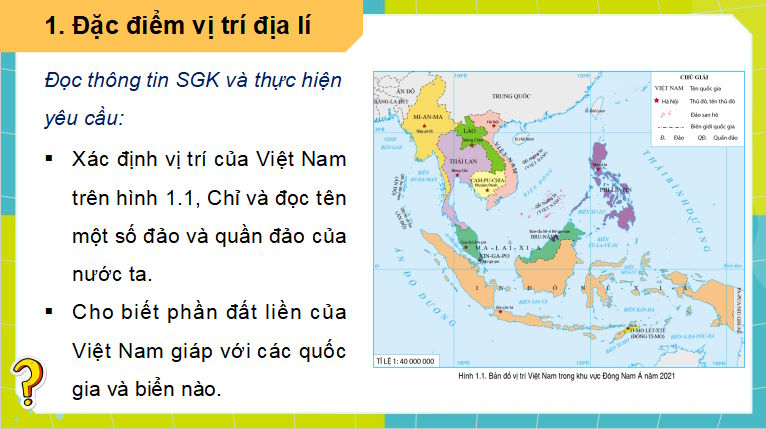 Giáo án PowerPoint Địa lí 8 Cánh diều Bài 1