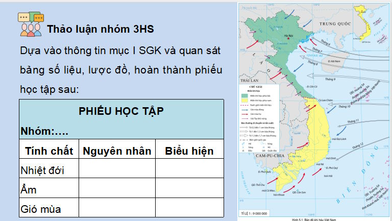 Giáo án PowerPoint Địa lí 8 Cánh diều Bài 5