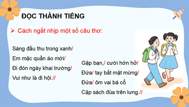 Bài giảng điện tử Tiếng Việt 3 Cánh diều học kì 1