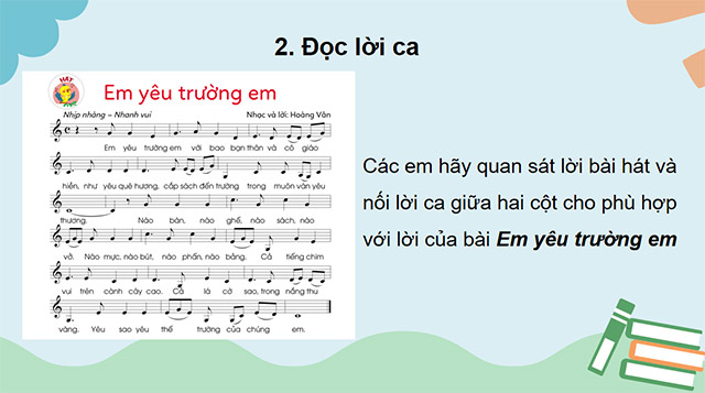 Bài giảng điện tử Âm nhạc 3 Cánh diều - Học kì 2