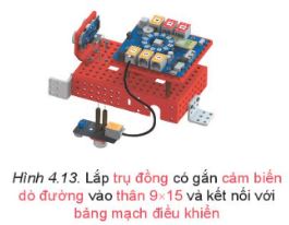 Giải Chuyên đề Tin học 10 Kết nối tri thức bài 4: Thực hành Lắp ráp robot hoàn chỉnh