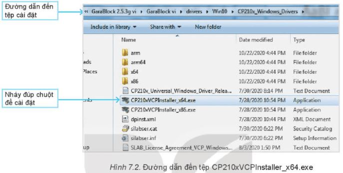 Giải Chuyên đề Tin học 10 Kết nối tri thức bài 7: Thực hành cài đặt và kết nối robot