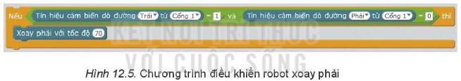 Giải Chuyên đề Tin học 10 Kết nối tri thức bài 12: Thực hành điều khiển robot trên sa bàn