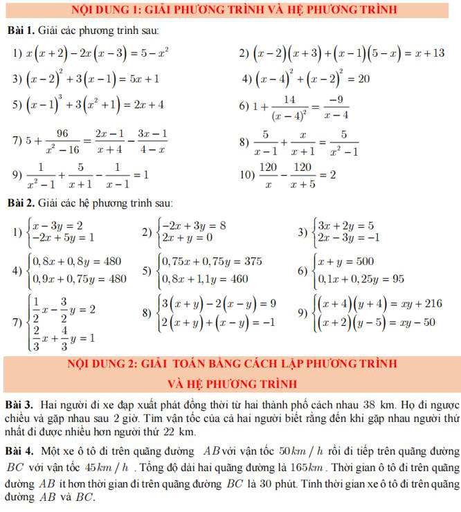 Đề cương ôn thi giữa kì 1 Toán 9 năm 2025 - 2026 Trường THCS Nghĩa Tân