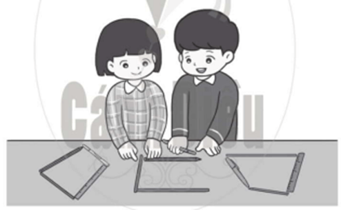 Vở bài tập Toán lớp 2 Cánh diều Bài 45: Thực hành lắp ghép, xếp hình phẳng (trang 77)