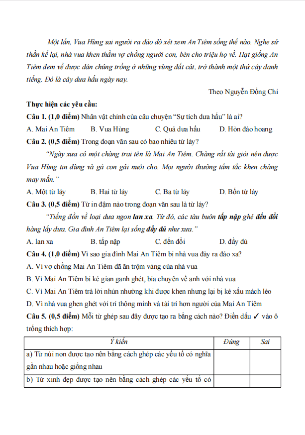 de thi giua ki 1 van 6 canh dieu theo cv 7991 de 1 h2*799862