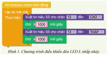 Giải Chuyên đề Tin học 10 Cánh diều bài 1: Phần mềm và ngôn ngữ lập trình cho robot giáo dục