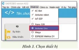 Giải Chuyên đề Tin học 10 Cánh diều bài 1: Phần mềm và ngôn ngữ lập trình cho robot giáo dục