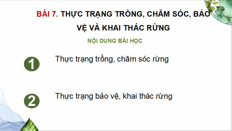 Giáo án PowerPoint Công nghệ 12 Cánh diều Bài 7