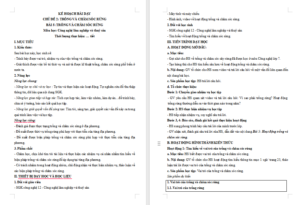 Giáo án PowerPoint Công nghệ 12 Cánh diều Bài 5