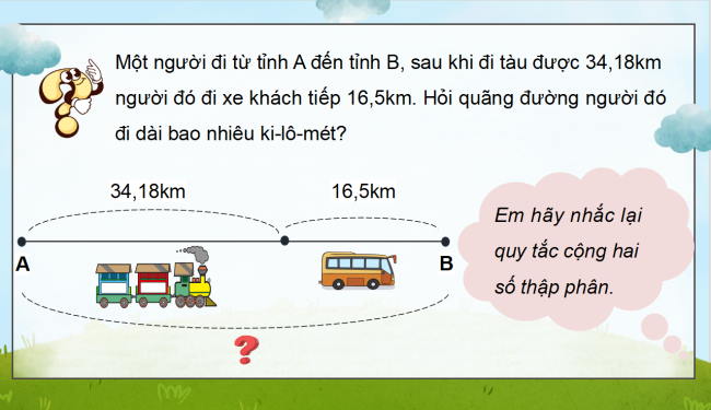 PowerPoint dạy thêm Toán 5 Bài 19: Phép cộng số thập phân