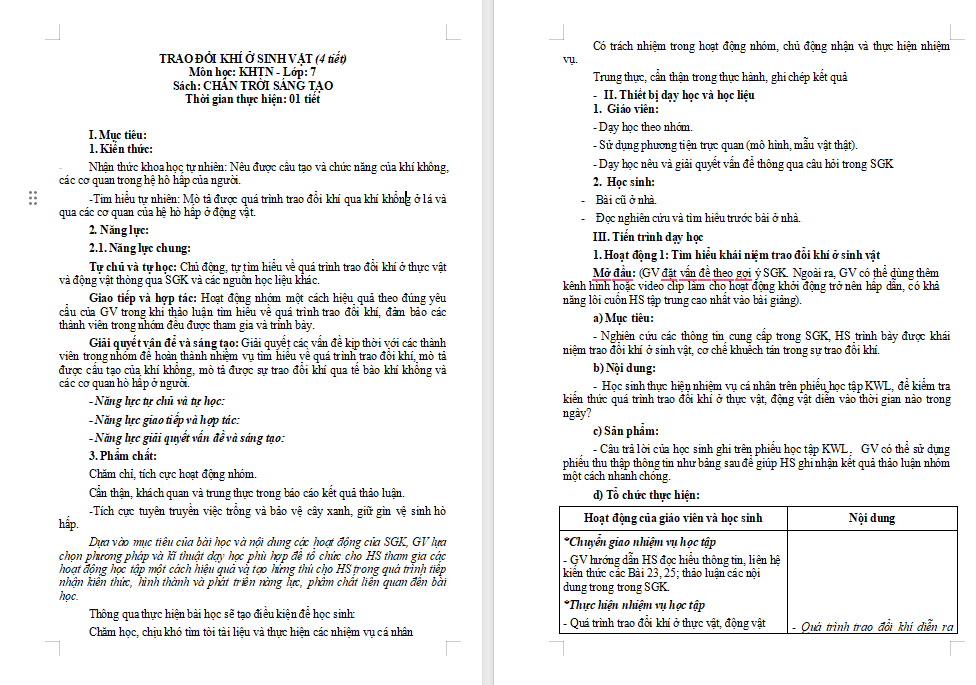 Giáo án PowerPoint Khoa học tự nhiên 7 Bài 27