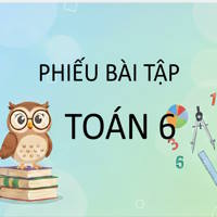 Phiếu bài tập Toán 6 CTST: Phép nhân và phép chia hết hai số nguyên